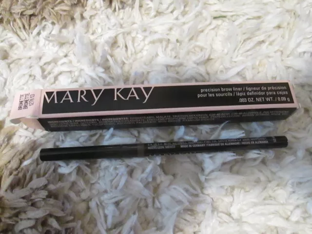 *New NIB *Mary Kay Precision Brow Liner Black / Brown 127615