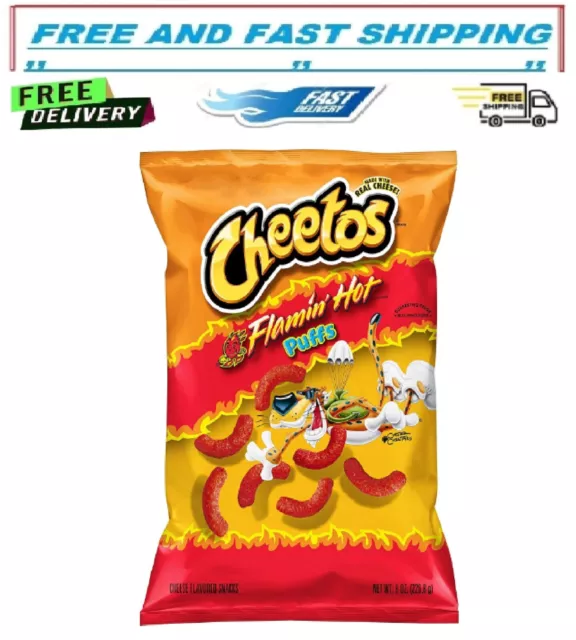 Cheetos Cheetos Flamin' Hot Flavored Pepper Puffs 0.875 oz