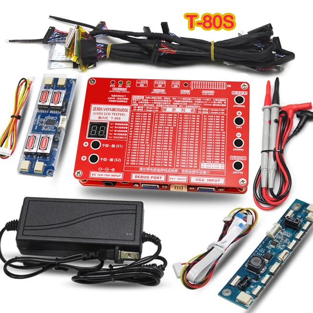 LED LCD SCREEN tester t-80s repair panel test tool for TV/computer ...