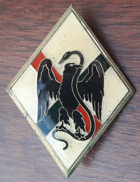 INSIGNE 1° REC EAS Arthus Bertrand Légion Etrangère VINTAGE ORIGINAL