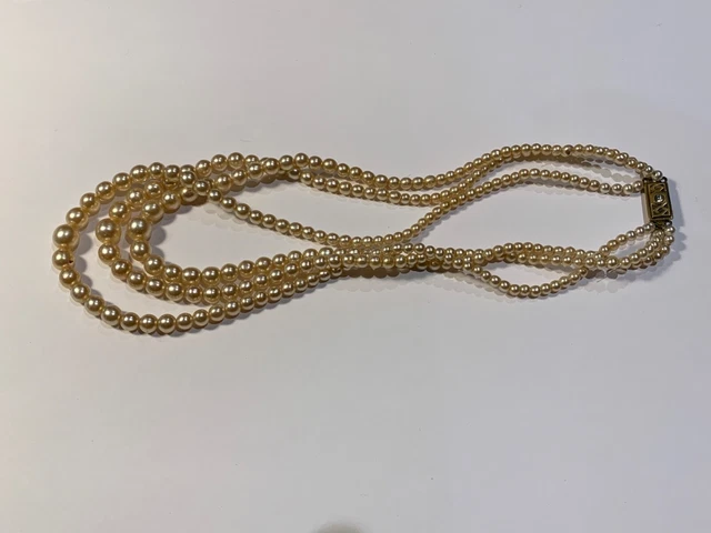 Collier De Perles Ancien Beau à Authentifier - Occasion - Perles Vintage