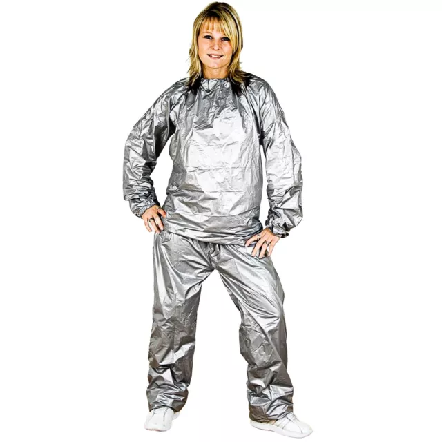 MOVIT Schwitzanzug Saunaanzug Sauna Suit Schweissanzug für Fitness