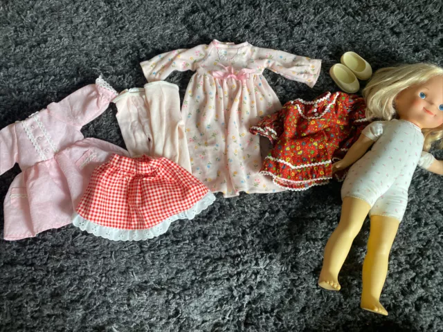 Fisher Price My Friend Mandy Doll Vintage 1970 With Original Clothes See Pic