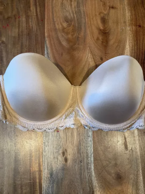 Calvin Klein Womens Size 36C Beige Nude Strapless Push-up Bra NWOT!