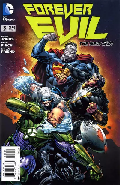 Forever Evil (2013) #1-7 Complete Set Lot Full Run David Finch Geoff Johns Jla 3