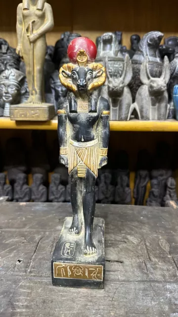 Khnum statue is a rare antiquities ancient Egyptian of Egyptian Nile Goddess BC