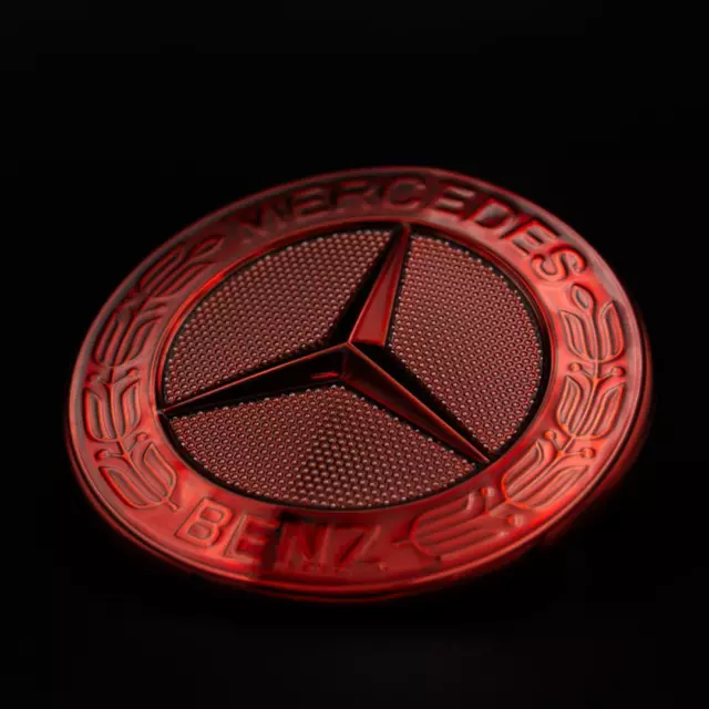 Mercedes Emblème Pare-Chocs Rouge W176 W117 W156 W218 A2188170116 2