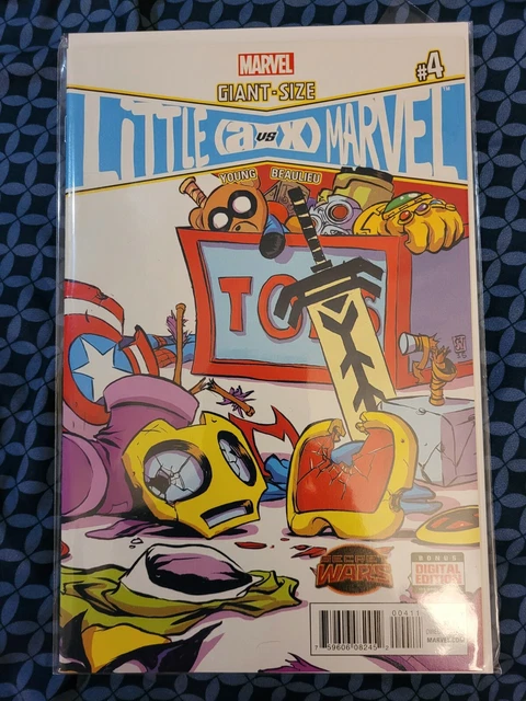 Little a VS x Marvel 4 Skottie Young High Grade Comic Book Xmen Avengers