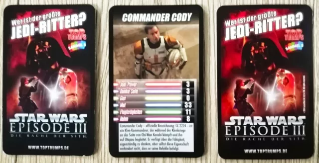 Top Trumps Star Wars Episode III