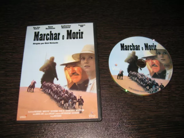 Marchar O Morir Dvd Max Von Sydow Gene Hackman Catherine Deneuve