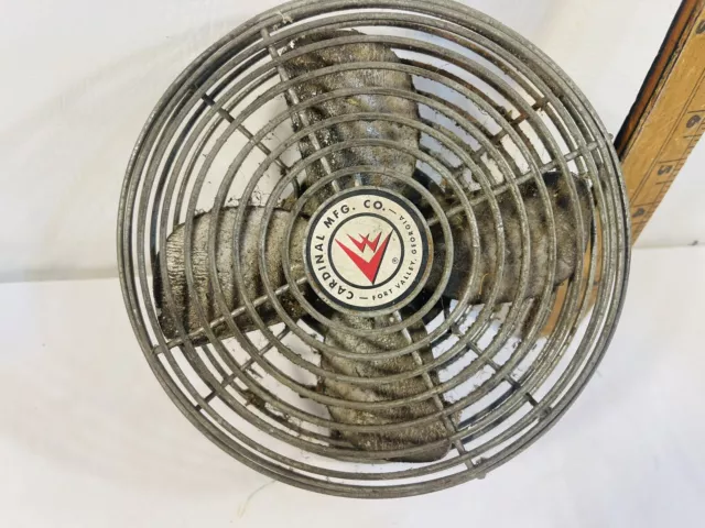 Vintage 12V Cardinal Defrost Fan, Classic car truck rat rod, USED. Commercial