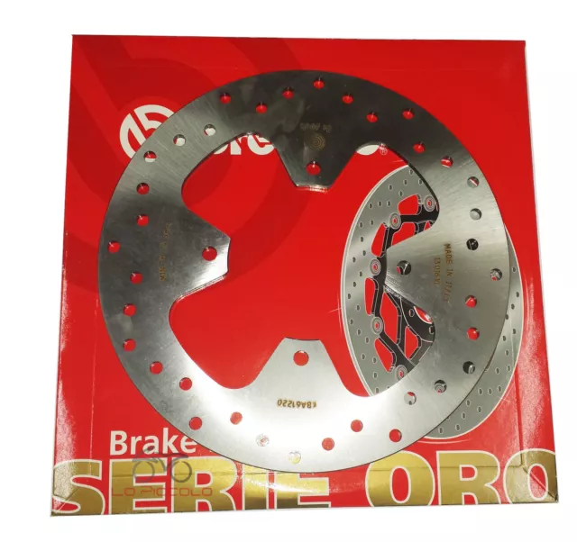 Brembo Disco Freno Posteriore Serie Oro Yamaha X City 250 Dal 2007