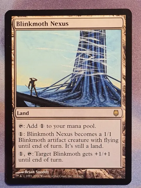 Blinkmoth Nexus MTG Darksteel NM/EX Rare Land