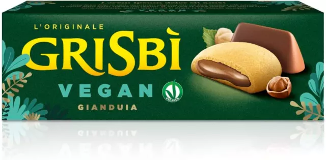 GRISBI' VEGAN GIANDUIA CONFEZIONE DA 135g BISCOTTI VEGANI LIMITED EDITION