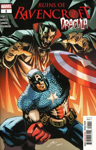RUINS RAVENCROFT DRACULA 1 1st PRINT NM CAPTAIN AMERICA