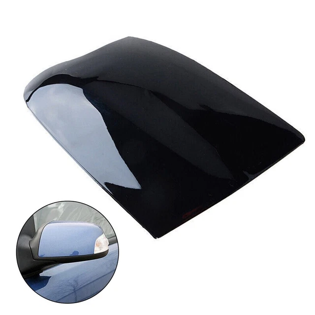 Modanature Nere Lucide Per FIAT 500 - Copertura Bandiera Specchio 2012-2019 - Foto 6