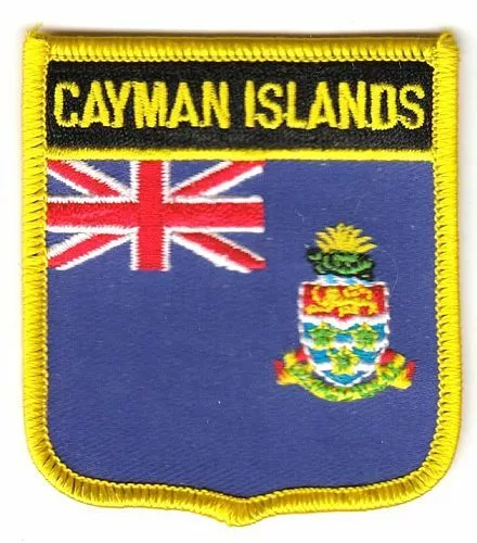 Wappen Aufnäher Cayman Inseln Patch Flagge Fahne