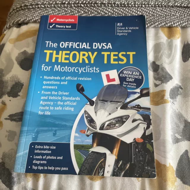 The Official DVSA Theory Test for Motorcyclists Book by Driver and Vehicle...