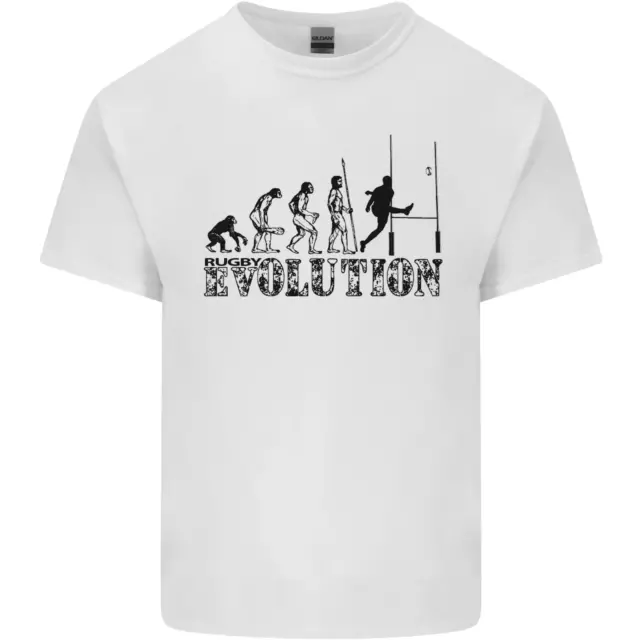 Evolution of Rugby Player Union Funny Mens Cotton T-Shirt Tee Top