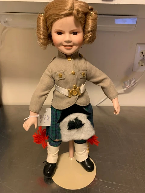 Shirley Temple Wee Willie Winkie Porcelain Doll - I