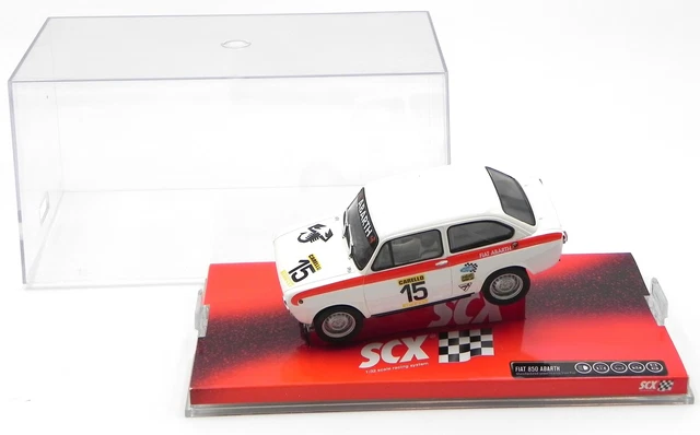 Slot Car SCX Triang SCALEXTRIC C5 EUROPA VEE #4 Blanc Avec Aileron