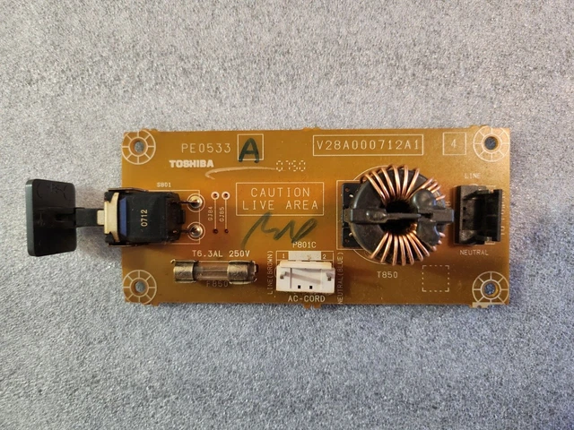 Carte alimentation VESTEL 17IPS74 pour TV Toshiba 70UA5D63DG