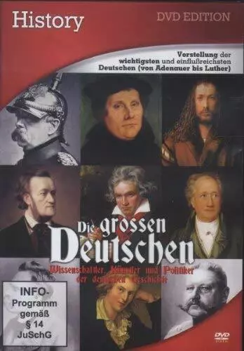 Die grossen Deutschen - Wissenschaftler, Künstler und Politiker  [DVD/NEU/OVP]