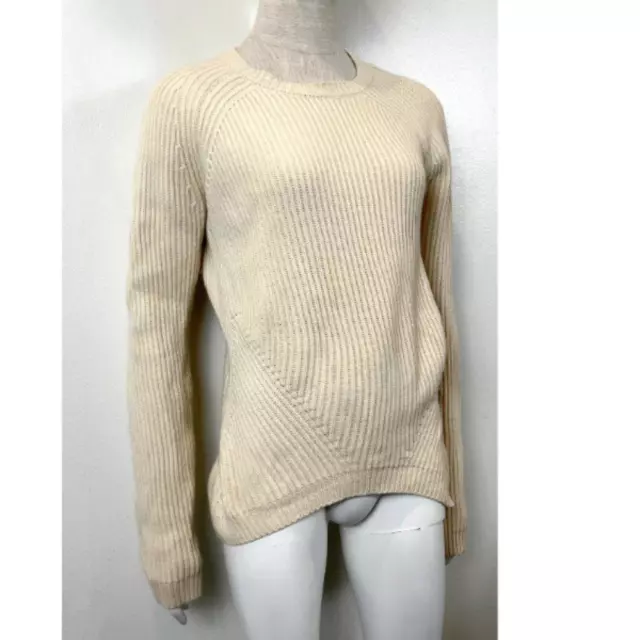 Derek Lam Collection Cashmere Asymmetrical Hem Sweater 2