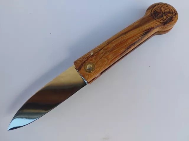 Couteaux Basque 10cm bois de fer französisches Taschenmesser Wüsteneisenholz 2