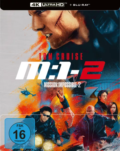 Mission: Impossible 2 - 4K Ultra HD - Limited Steelbook # UHD+BLU-RAY-NEU