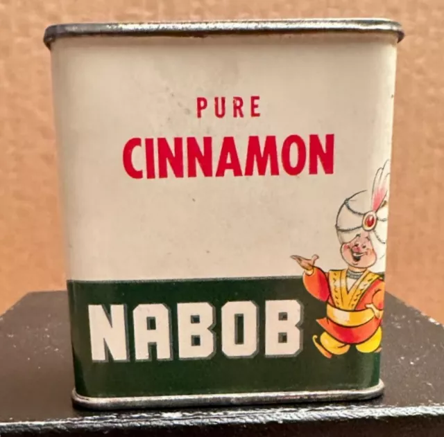 Nabob Foods Vintage Cinnamon Spice Tin / Vancouver BC Canada