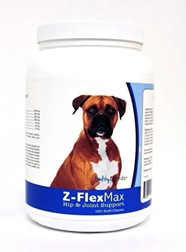 Healthy Breeds Boxer Z-Flex Max Hip and Joint Soft Chews 170 Count