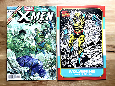 X-Men Legends #1 set (1:25 /Shattered Variant Rookie) wolverine Hulk 180 homage