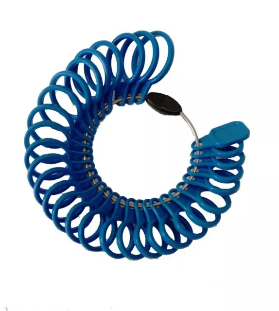 Plastik Fingermaß Mit Größen 1-15 Schmuck Machen Ringskalierer Werkzeug (2021)