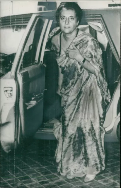Indira Gandhi Former Prime Minister of India. - Vintage Photograph 1161957