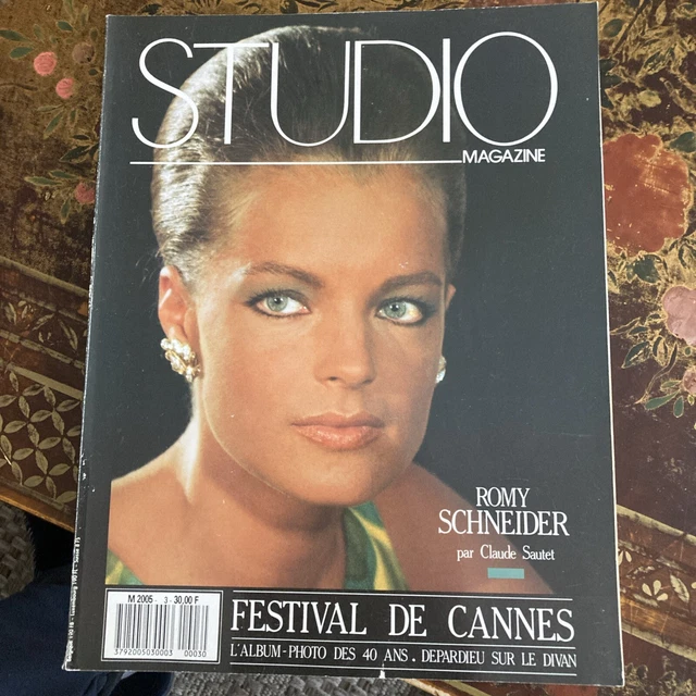 REVUE STUDIO Magazine Romy Schneider. Gérard Depardieu Mai 1987 EUR 12 ...