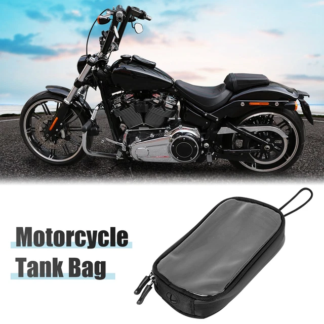 UNIVERSAL MOTORCYCLE Tank Bag with Headphone Hole Phone Holder