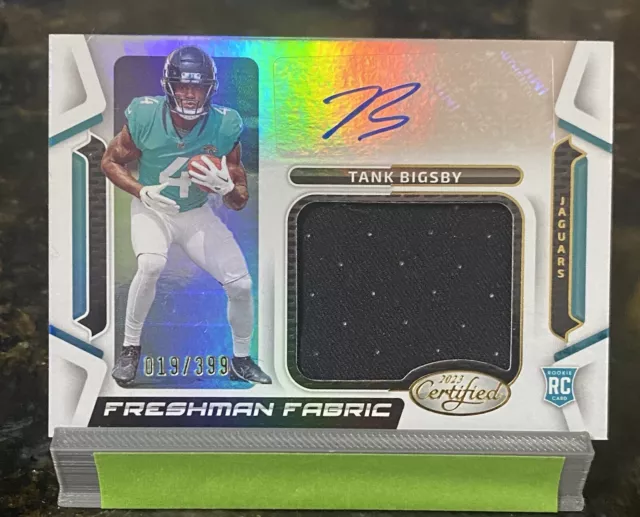 2023 Tank Bigsby Certified Freshmen Fabrics RPA/399 Jaguars