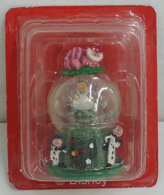 Alice nel paese delle meraviglie Walt Disney. Palla di neve Snowglobe cm 7. D...