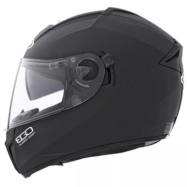 Caberg Ego Full Face Motorcycle Motorbike Helmet Matt Black With Sun Visor