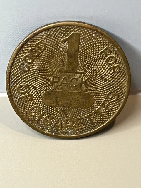 good for 1 pack of cigarettes token Cigarette Token FOR SALE!