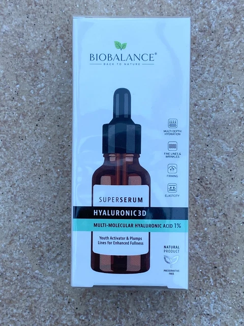 BIO-BALANCE HYALURONIC 3D MULTI-MOLECULAR HYALURONIC ACID 1% SUPER ...