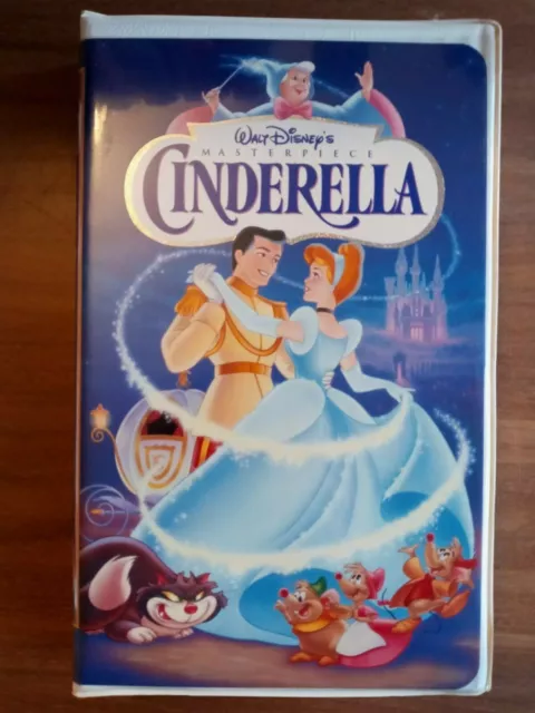 Cinderella Walt Disney Masterpiece Collection VHS 5265 - plastic case, used