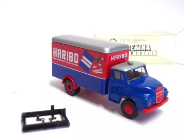 Brekina HO 1:87  MAN Hauber "HARIBO Bonn Bad Godesberg" NEU in Ovp. (E839)