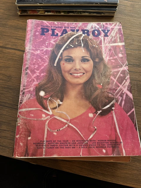 PLAYBOY MAGAZINE MAY 1968 Angela Dorian W/Centrefold Verygood/Condition
