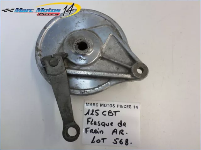 Flasque De Frein Arriere Honda 125 Cb Twin