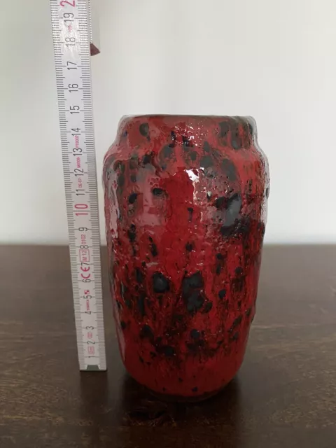 Scheurich Keramik Vase WGP pottery 60 er fat lava vintage 70er Retro Design 3