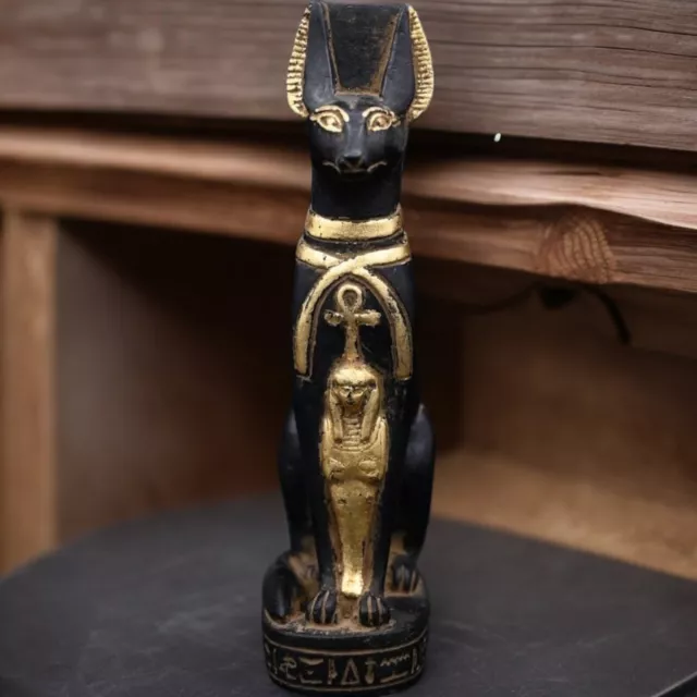 RARE ANCIENT EGYPTIAN ANTIQUITIES Statue Pharaonic Large Of God Anubis Egypt BC