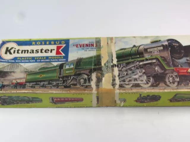 Vintage Kitmaster Oo / Ho Modélisme Ferroviaire Soirée Star Construit Painted