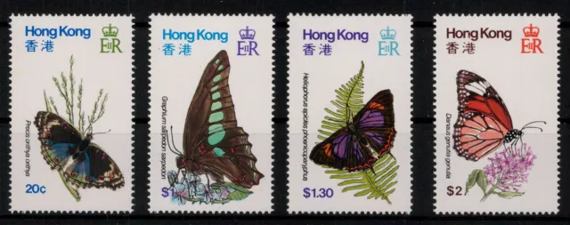 Japan Besetzung II. WK Hongkong; Schmetterlinge 1979 kpl. **  (10,-)